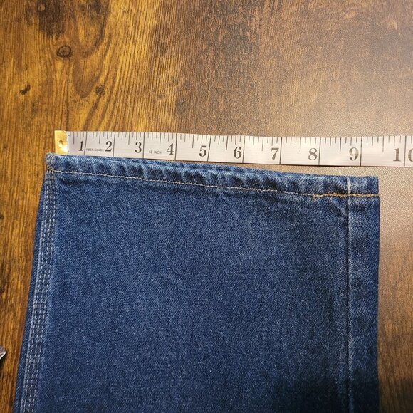 Riggs Wrangler Utility Jeans 36x32 Dura Shield Carpenter Medium Dark Wash NWT - Picture 11 of 11
